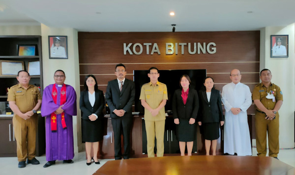 Wawali Honandar Lantik Pejabat Dukcapil&nbsp;Bitung