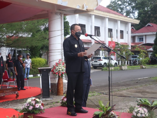 Wawali Lumentut Jadi Irup Peringatan Harkitnas Ke – 114 Kota&nbsp;Tomohon