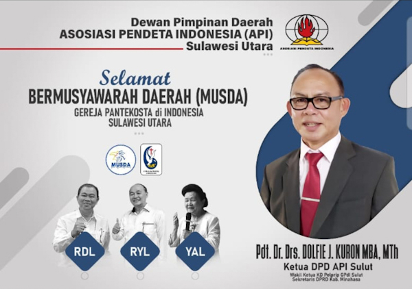 Asosiasi Pendeta Indonesia Sulut Beri Apresiasi dan Dukungan Doa  Pelaksanaan Musda GPdI&nbsp;Sulut