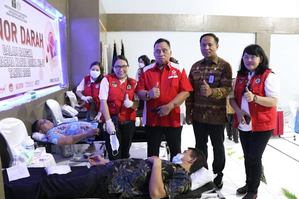Bersama PMI Minahasa, Lapas IIB Tondano Gelar Donor&nbsp;Darah