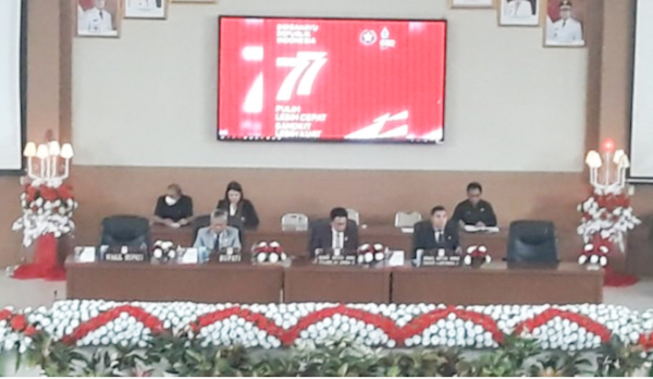 Bupati FDW  Ikuti Pidato Kenegaraan Presiden&nbsp;Jokowi