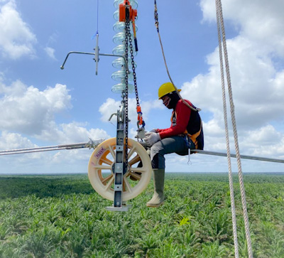 Integrasikan Sistem Kelistrikan Kalimantan, PLN Percepat Pembangunan SUTT 150 kV Pangkalan&nbsp;Bun-Sukamara
