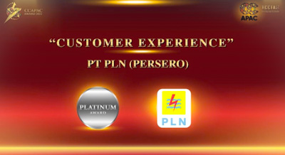 Layanan Pelanggan PLN Raih Penghargaan Platinum di Ajang Contact Center Asia Pacific Award&nbsp;2022