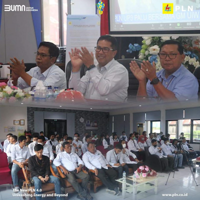 GM PLN Suluttenggo ‘Suntik’ Motivasi Insan PLN Palu Terus Semangat Listriki&nbsp;Negri