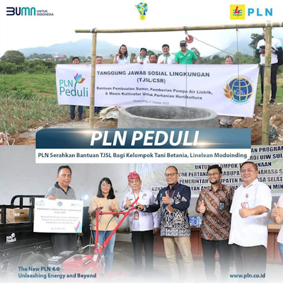 Bantu Naikan Produktifitas Petani Holtikultura, PLN Serahkan Bantuan TJSL Bagi Kelompok Tani&nbsp;Betania