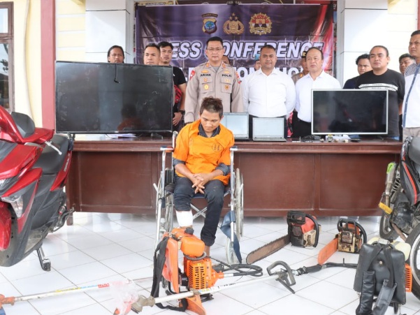 Resmob Tomohon Bekuk Residivis Pelaku Curanmor dan Curanik Yang Sering Beraksi di Wilkum&nbsp;Tomohon