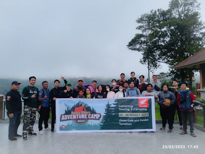 Bentuk Apresiasi dan Silahturahmi Dengan Komunitas, DAW Gelar Honda Bikers Adventure Camp&nbsp;2023