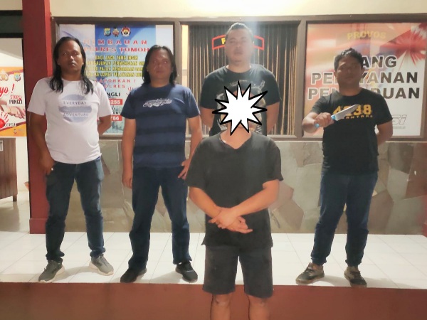 Ancam Mutilasi Ibu Kandung VW Diamankan Tim Buser Polres&nbsp;Tomohon