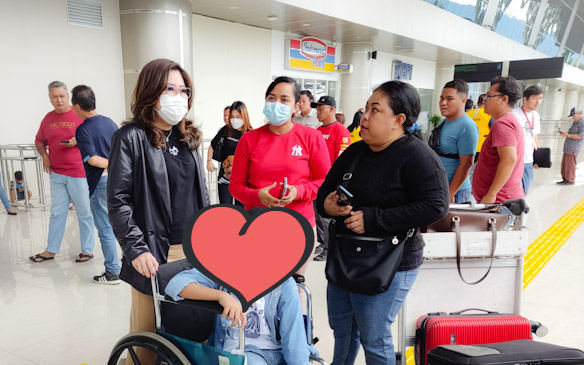 Ketua YJI Kota Manado dr Merry Dampingi Adik Sean Pasien Penderita TOF, Hari Ini Pulang ke&nbsp;Manado