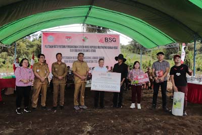 Pemrov Sulut dan BSG Tingkatkan Kualitas dan Kuantitas Pertanian di&nbsp;Minsel