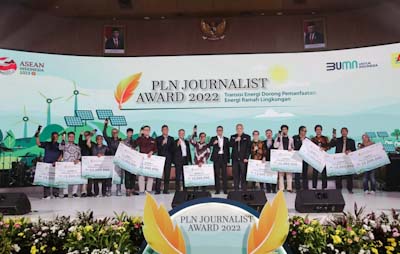 Angkat Tema Transisi Energi, 24 Karya Jurnalistik Nasional Raih PLN Journalist Award&nbsp;2022