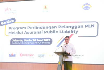 Lindungi Keselamatan 85 Juta Pelanggan, PLN Gandeng 4 Bank Luncurkan Asuransi Public&nbsp;Liability