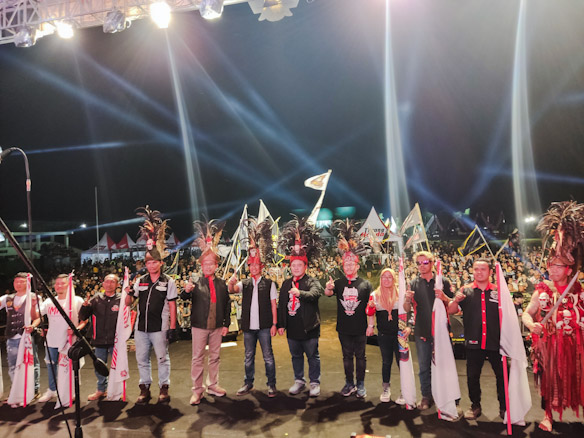 ‘Bersama Penuh Arti’, Ribuan Bikers Honda Hadiri HBD Regional Sulawesi di Rindam&nbsp;Tomohon