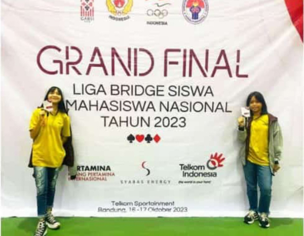 Tim Asal Sulut Juavinca dan Angel, Juara I Lomba Bridge Nasional 2023 di&nbsp;Bandung