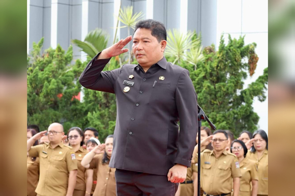 Pembina Upacara Hari Pahlawan Nasional, Ini Pesan Bupati&nbsp;Kumendong