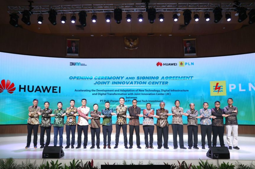Akselerasi Teknologi dan Digitalisasi, PLN dan Huawei Resmikan&nbsp;JIC