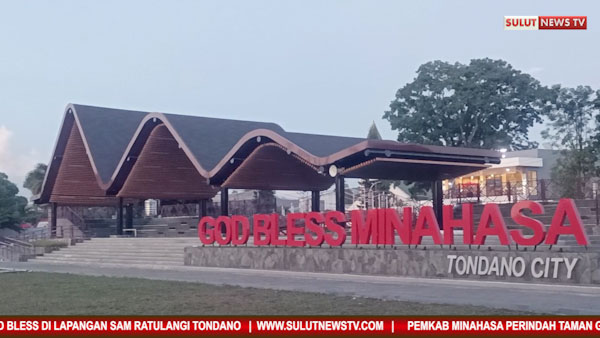 Video: Taman God Bless Minahasa Menambah Pesona Kota&nbsp;Tondano