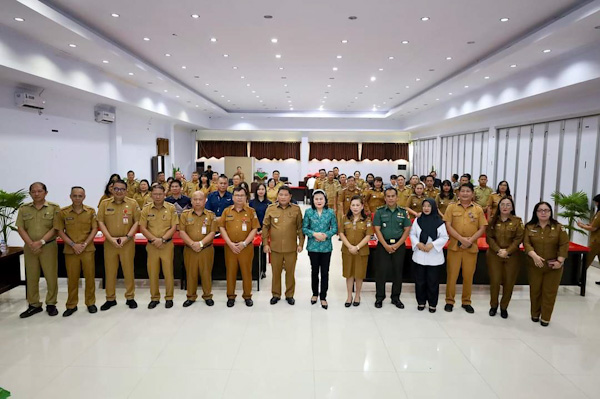 Bupati Kumendong Buka Kegiatan Rembuk Stunting Tingkat Kabupaten&nbsp;Minahasa.