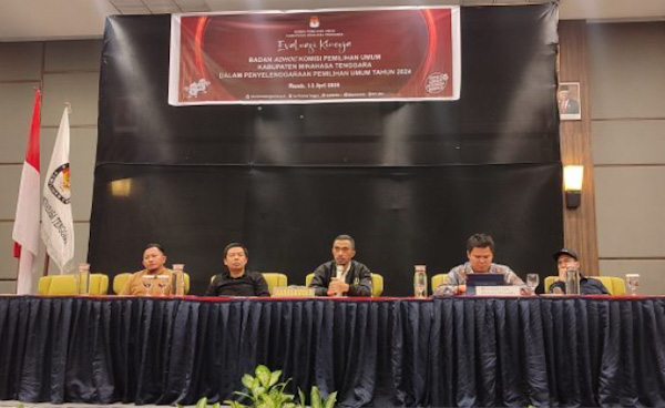 Usai Pemilu KPU Mitra Evaluasi Kinerja Badan&nbsp;Adhoc