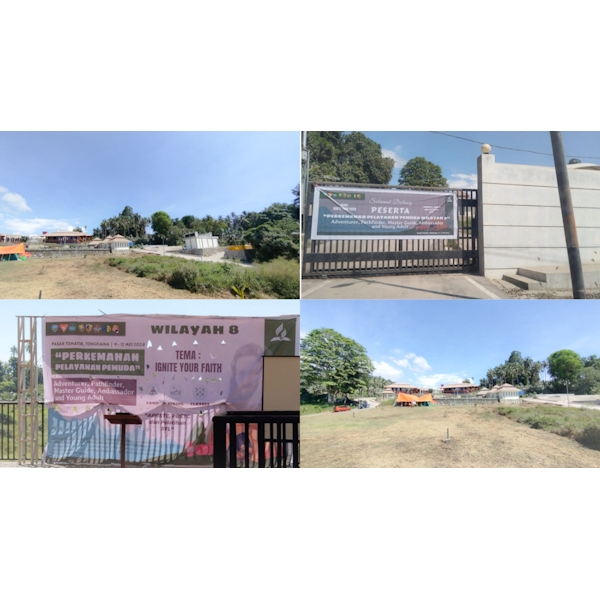 Pemuda GMAHK Gelar Perkemahan Pelayanan di Pasar Tematik, Panitia Mengaku Perumda Pasar Manado Fast Respon Keluarkan&nbsp;Ijin