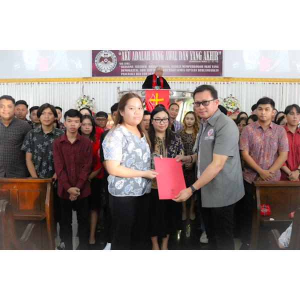 Resmi Dilantik, Keane Sualang Jadi Ketua Panitia Pemilihan Retel Sinode GMIM Rayon 2 Manado, Berikut Struktur&nbsp;Panitianya