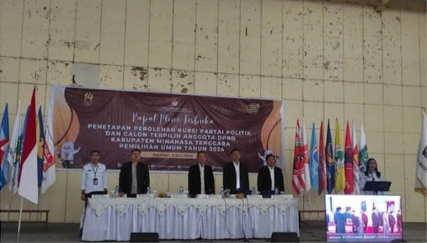 Ditetapkan KPU Mitra Ini Daftar Perolehan Kursih Dan Anggota Legislatif&nbsp;Terpilih