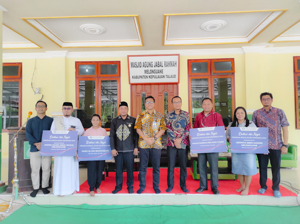 PSBI, Rumah Ibadah di Talaud Dapat Bantuan dari KPw BI&nbsp;Sulut