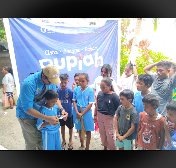 Puluhan Siswa-Siswi di Talaud di Edukasi CBP Oleh Bank&nbsp;Indonesia