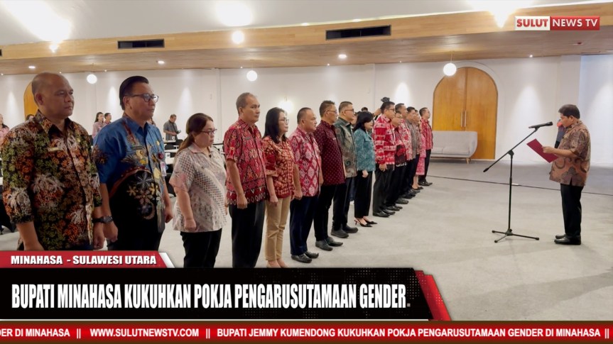 Video: Bupati Jemmy Kumendong Kukuhkan Pokja Pengarusutamaan Gender di&nbsp;Minahasa
