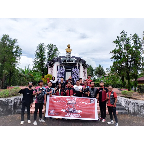 Rayakan HUT RI ke-79, Ikatan Motor Honda Sulut (IMHS) Gelar Convoy&nbsp;Kemerdekaan