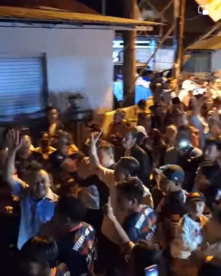 Keren, Resmikan Posko Pemenangan WLMM di Sambut Warga&nbsp;Sekampung