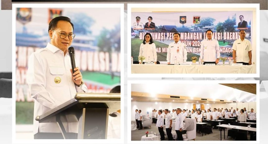Diseminasi Penyusunan Pengembangan Inovasi Daerah, Bupati Tendean Minta Jajaran Pemkab Minahasa Untuk&nbsp;Berinovasi