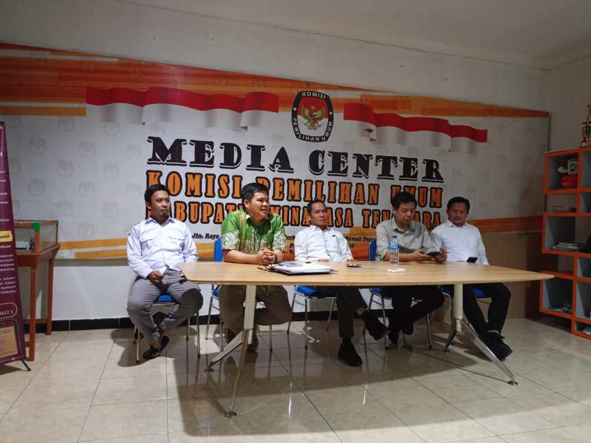 KPU Mitra Gelar Simulasi dan Media Gathering Jelang Pendaftaran Calon Bupati dan Wakil&nbsp;Bupati