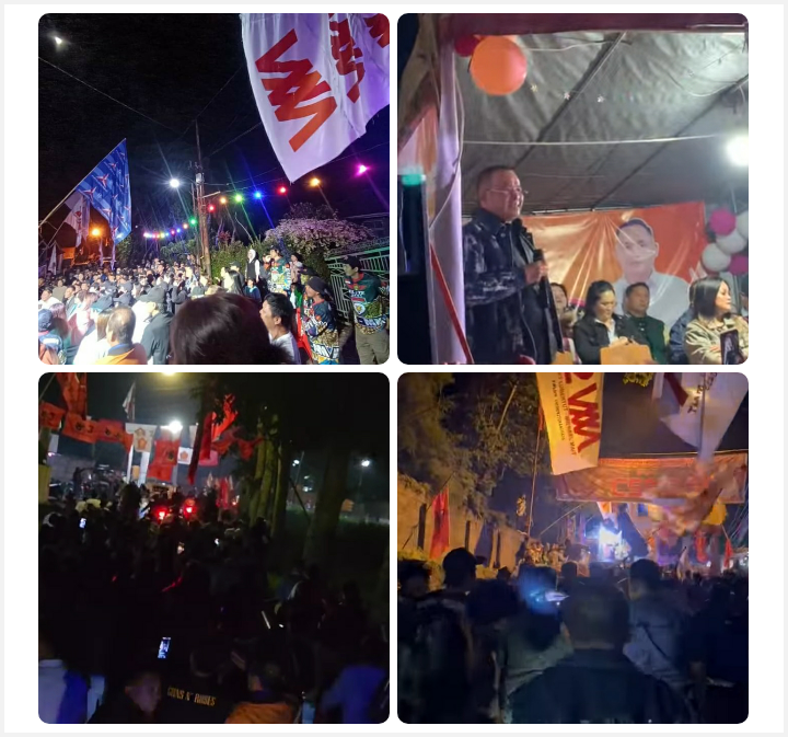 Luar Biasa Ribuan Massa Padati Peremian Posko di Kakaskasen&nbsp;Tiga