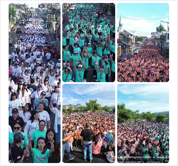 Dahsiat! “The Power of Emak – Emak” Puluhan Ribu Perempuan&nbsp; Dukung&nbsp;WLMM