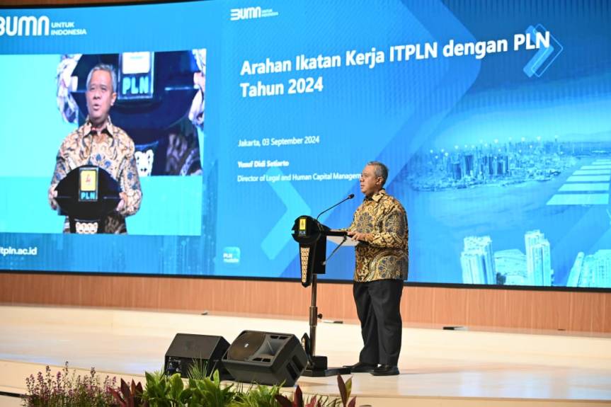 Lolos Seleksi, 135 Mahasiswa ITPLN Teken Kontrak Program Ikatan Kerja dengan&nbsp;PLN