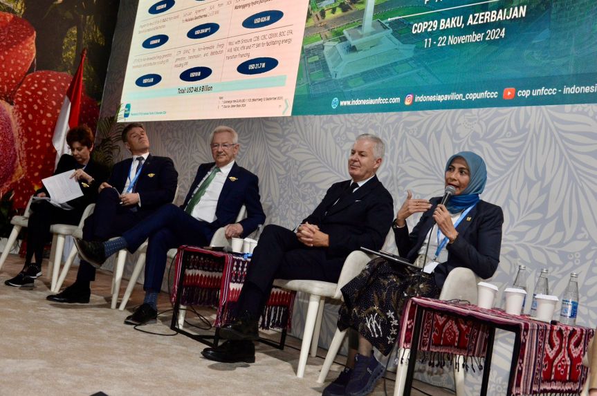 Di COP29 Azerbaijan, PLN Paparkan Berbagai Inisiatif dan Strategi Pembiayaan Transisi&nbsp;Energi