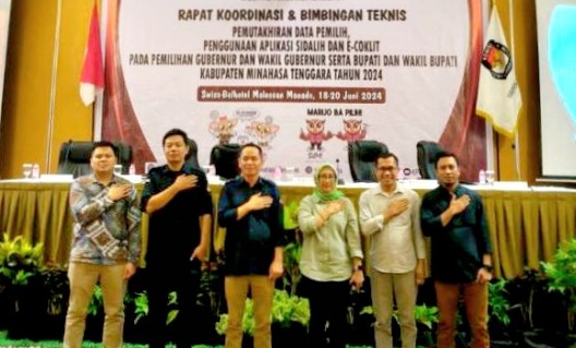KPU Mitra Gelar Bimtek Pemutakhiran Data Pemilih dan Penggunaan Aplikasi Sidalih serta E-Coklit untuk Pilkada&nbsp;2024