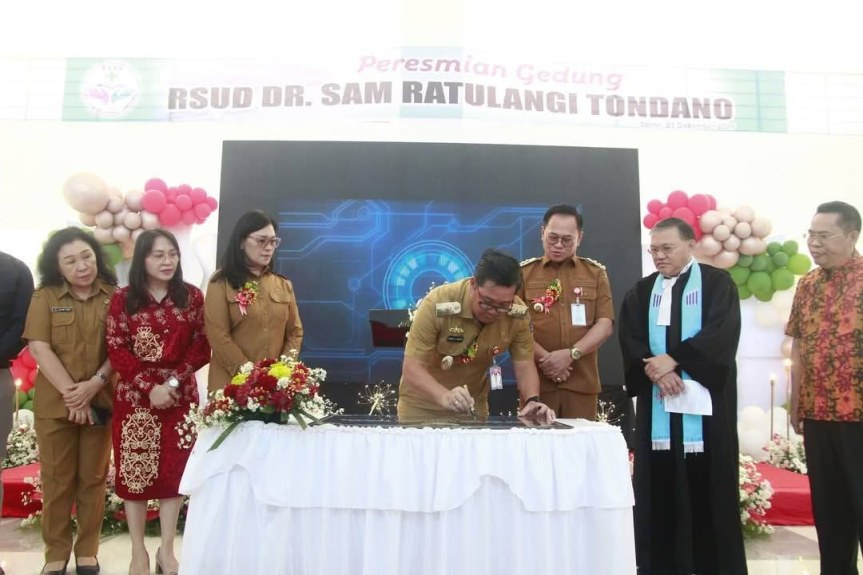 Wagub Sulut Steven Kandouw Resmikan Gedung Baru RSUD Dr Sam Ratulangi&nbsp;Tondano