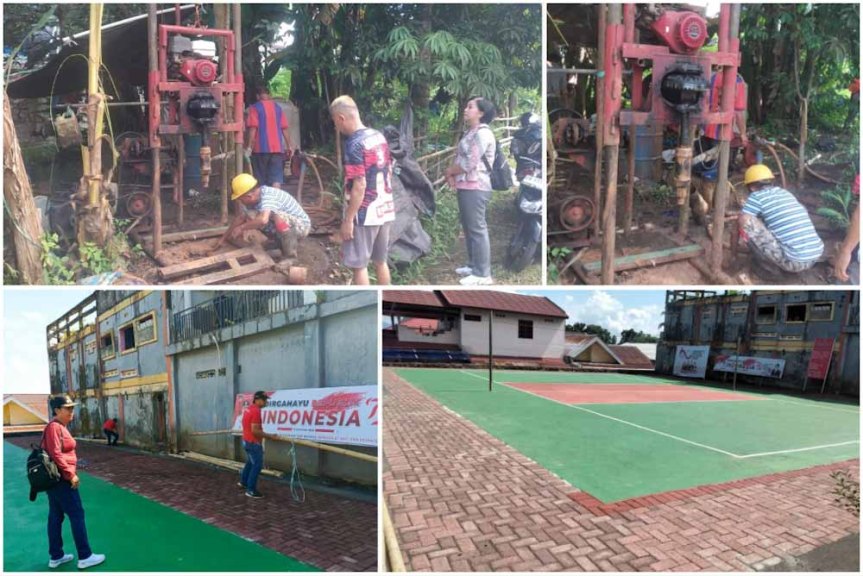 Terima Dana Alokasi Kinerja, Kuntua Rambing Buat Sumur Bor Air Bersih, Penataan Lapangan Olahraga dan Makanan Tambahan Untuk&nbsp;Stunting