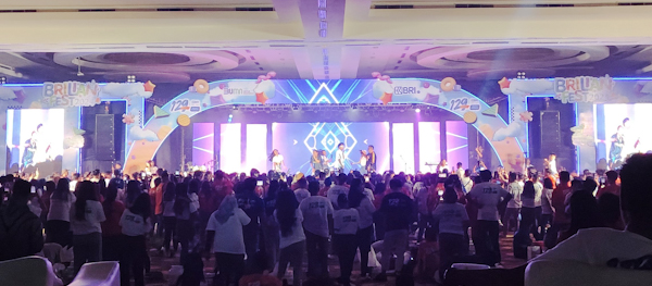 BRIlian Fest 2024, Puncak HUT BRI ke-129, Meriah dan Bertaburan&nbsp;Hadiah