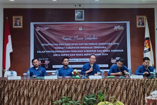 KPU Mitra Tetapkan DPS untuk Pilkada 2024 Berjumlah 90.181&nbsp;Pemilih