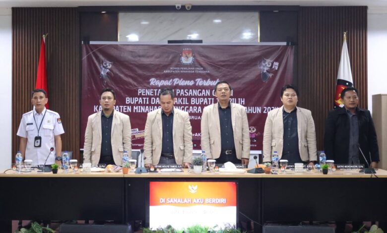 KPU Mitra Tetapkan Pasangan Calon Bupati dan Wakil Bupati Terpilih Hasil Pilkada&nbsp;2024