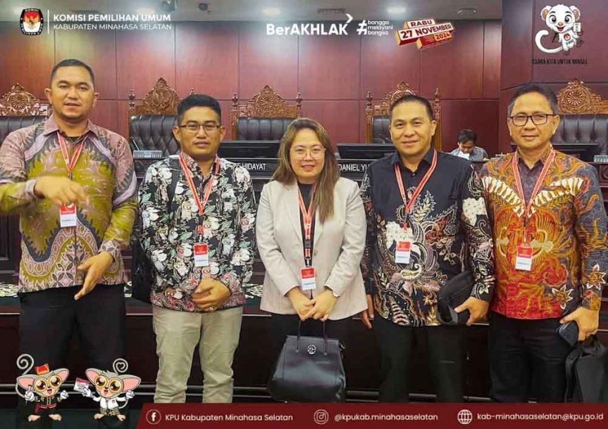 MK Tolak Gugatan Sengketa Pilkada Minsel&nbsp;2024