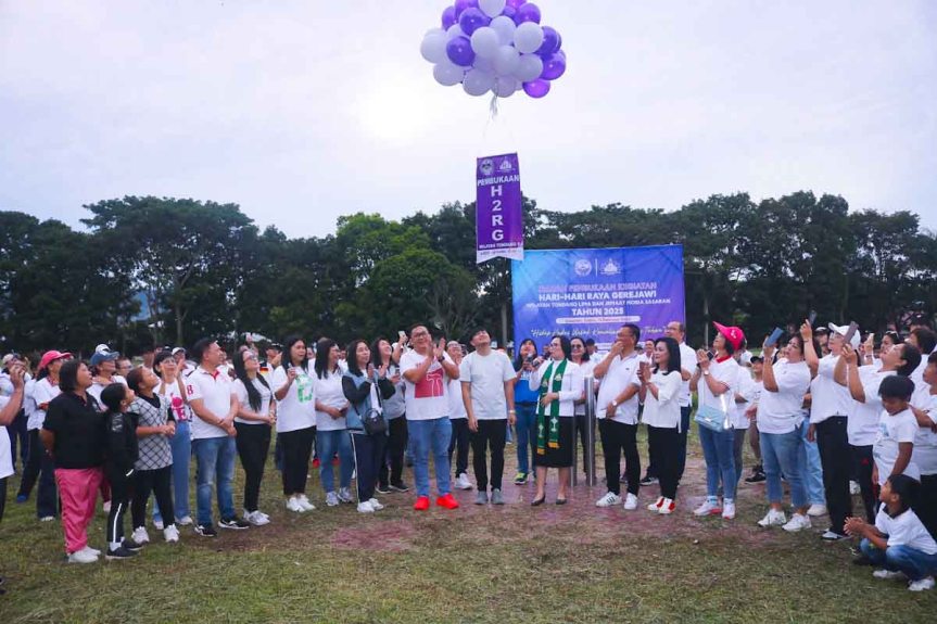 Penuh Sukacita, Pembukaan H2RG GMIM 2025 Wilayah Tondano 5 Diikuti Ribuan&nbsp;Jemaat