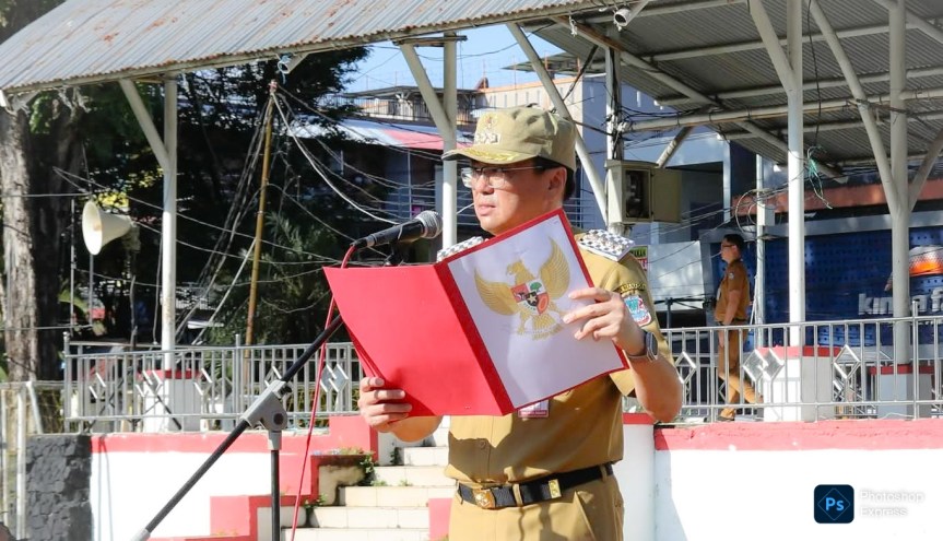 Wali Kota Andrei Angouw Pimpin Apel Kerja Bulan Maret&nbsp;2025