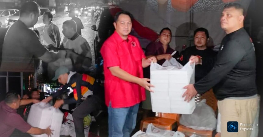 DPC PDI Perjuangan Manado Gercep Bantu Warga Terdampak&nbsp;Bencana
