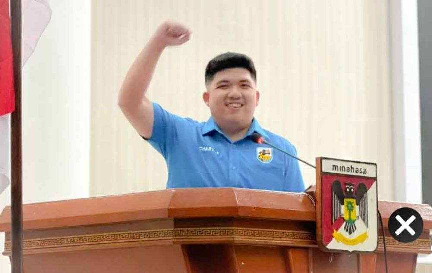 Zachary Pioh Terpilih Ketua KNPI Minahasa periode&nbsp;2025–2028