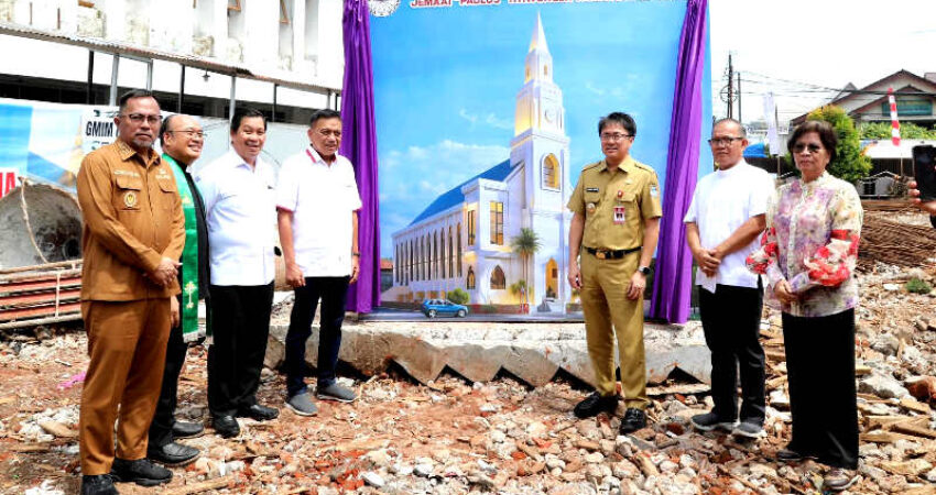 AARS Hadiri Ibadah Syukur Pembangunan Awal Gedung Gereja GMIM Paulus&nbsp;TWM