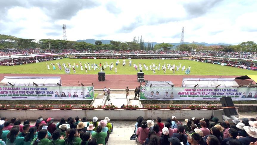 VIDEO: Puluhan Ribu Ikut Ibadah Agung HAPSA WKI Sinode GMIM 2025 di Minahasa, Antusiasi Ikut Berbagai&nbsp;Lomba
